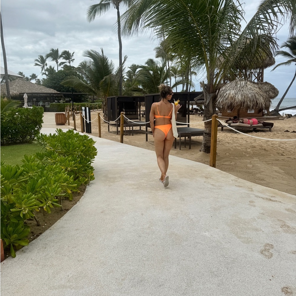 Orange Swimsuit - Picture 8 of 8
